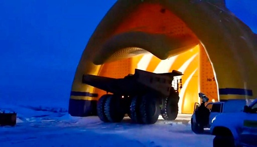 [PRIMO 1000 Mtrs2] Hangar Neumático Primo